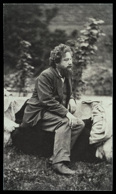 Ritratto fotografico di William Morris di Frederick Hollyer da Frederick Hollyer
