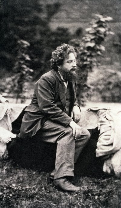 William Morris, artista e designer inglese da Frederick Hollyer