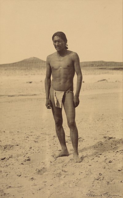 [Uomo nativo americano] da Frederick I. Monsen