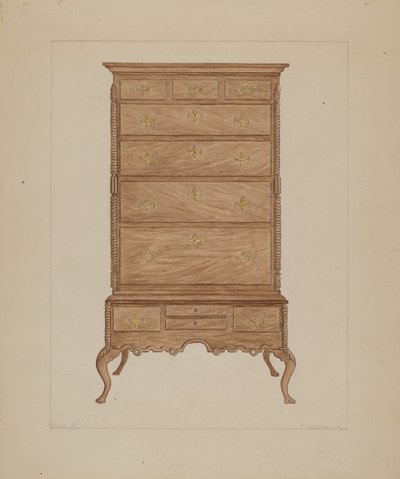Cassettone alto da Frederick Jackson
