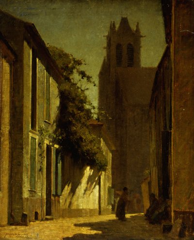 Scena di strada, Moret da Frederick John Mulhaupt