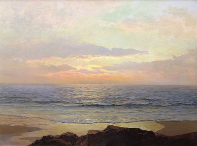 Tramonto placido da Frederick Judd Waugh
