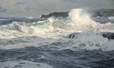 Vento di sud-ovest, St. Ives, 1907 da Frederick Judd Waugh