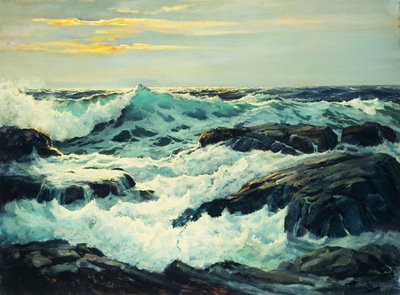 Onde e Promontori da Frederick Judd Waugh