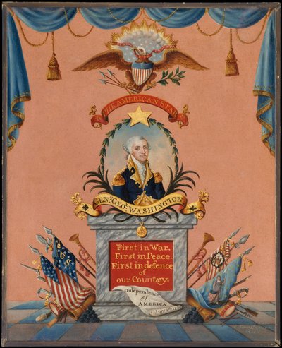 La stella americana George Washington da Frederick Kemmelmeyer