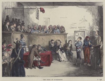 Illustrazione per Una storia tra due città da Frederick L. Bernard