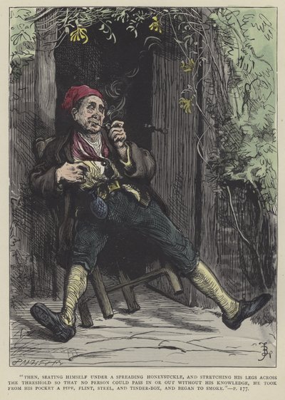 Illustrazione per Barnaby Rudge da Frederick L. Bernard