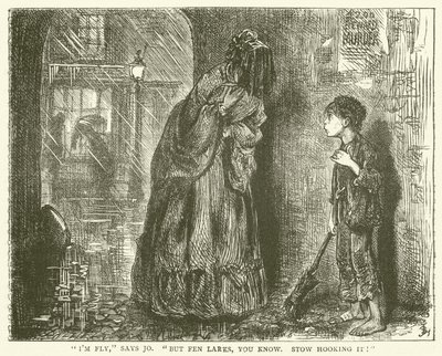 Illustrazione per Casa Desolata da Frederick L. Bernard
