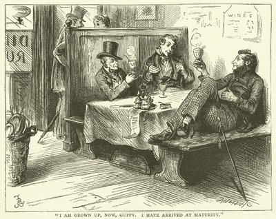 Illustrazione per Casa Desolata da Frederick L. Bernard