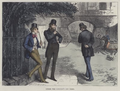 Illustrazione per Casa Desolata da Frederick L. Bernard