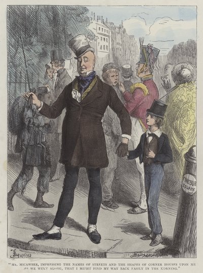 Illustrazione per David Copperfield da Frederick L. Bernard