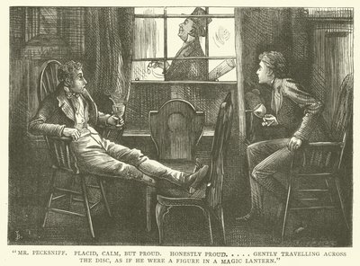 Illustrazione per Martin Chuzzlewit da Frederick L. Bernard