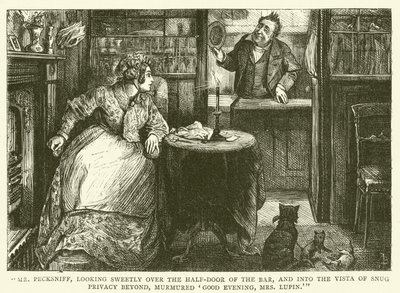 Illustrazione per Martin Chuzzlewit da Frederick L. Bernard