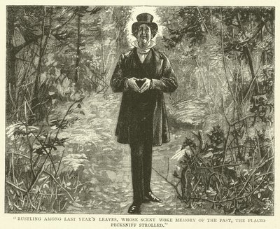 Illustrazione per Martin Chuzzlewit da Frederick L. Bernard