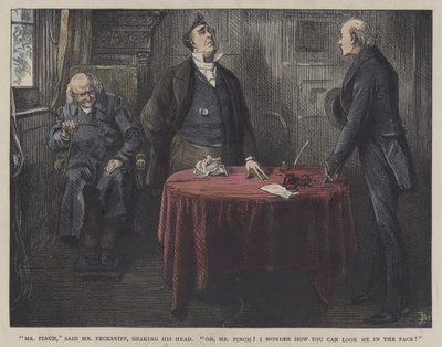 Illustrazione per Martin Chuzzlewit da Frederick L. Bernard