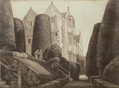 Owlpen Manor, 1931 da Frederick Landseer Maur Griggs