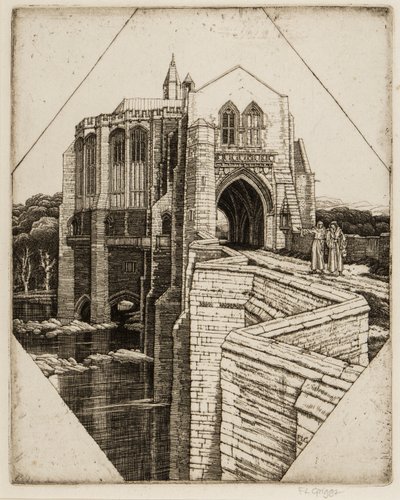 Ponte di St Botolph No. 2, 1936-37 da Frederick Landseer Maur Griggs