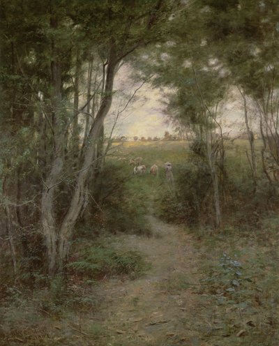 Il Bush vicino a Heidelberg, Melbourne, 1898 da Frederick McCubbin
