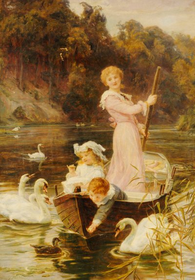Una giornata sul fiume da Frederick Morgan