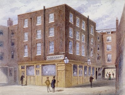 Change Alley, Londra, 1873 da Frederick Napoleon Shepherd