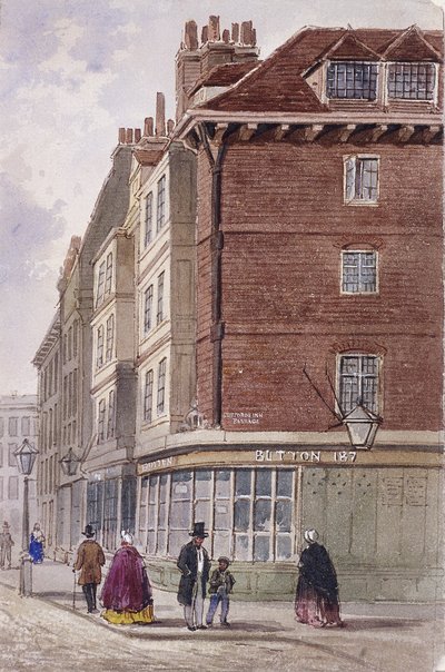 Fleet Street, Londra da Frederick Napoleon Shepherd