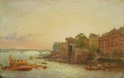Somerset House, Londra, c.1820-30 da Frederick Nash