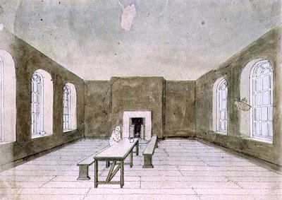 La stanza dei condannati, prigione di Newgate da Frederick Nash