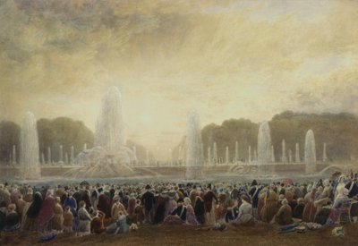 Le fontane di Versailles da Frederick Nash