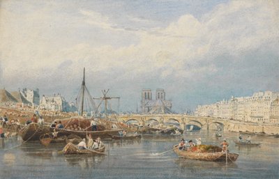 La Senna con Notre Dame da Frederick Nash
