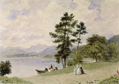Windermere, da Low Wood da Frederick Nash