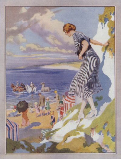 Scena al mare, design del poster per Kodak da Frederick Pegram