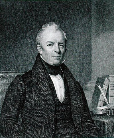 James Kent (1763-1847) inciso da Asher Brown Durand (1796-1886) da Frederick R. (after) Spencer