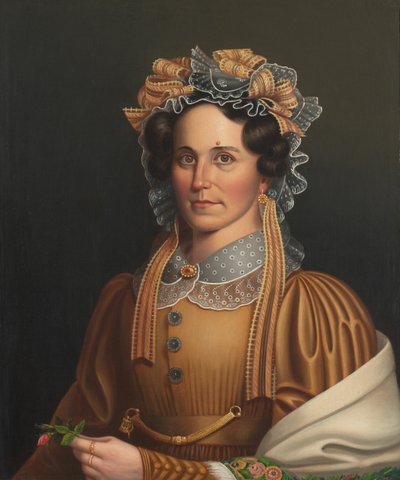 Signora in marrone da Frederick R. Spencer