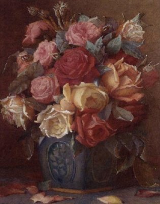Rose in un Vaso da Frederick R. Spencer