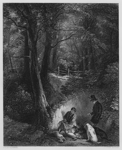 Il lato della copertura, dal quadro nella Galleria Vernon da Frederick Richard Lee