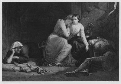 Florimel e la strega (dalla Galleria Vernon) da Frederick Richard Pickersgill