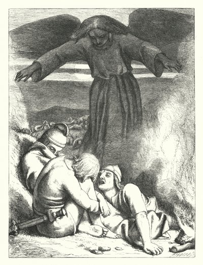 La distruzione di Sennacherib da Frederick Richard Pickersgill
