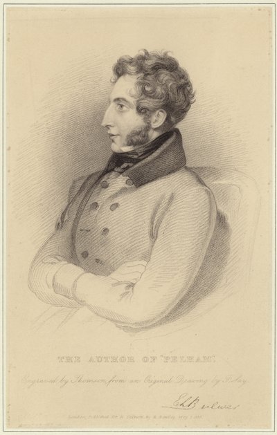 Ritratto di Edward Bulwer-Lytton, Barone Lytton da Frederick Richard Say