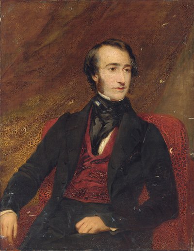 Ritratto di Sir Edward Colebrooke, 1843 da Frederick Richard Say