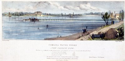 Opere idriche di Chelsea, nuovo tubo di condotta da Frederick Rumble