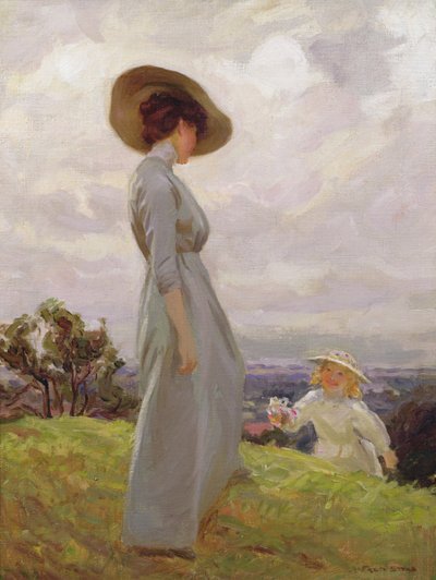 Salendo sulla collina da Frederick Stead
