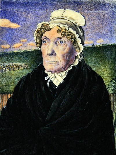 Ritratto della seconda moglie di William Williams da Frederick Tatham