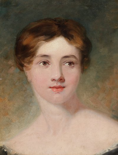 Ritratto di una donna da Frederick Thomas Lines