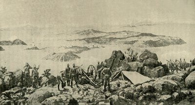 Posizione notevole del generale French a Colesberg da Frederick Villiers