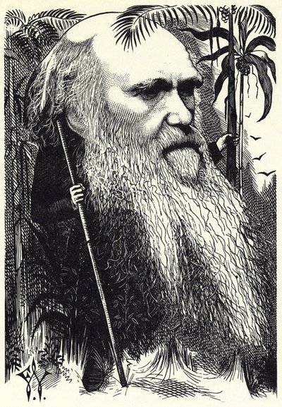 Charles DARWIN da Frederick Waddy