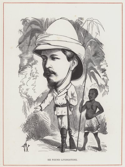 H M Stanley, Ha trovato Livingstone da Frederick Waddy