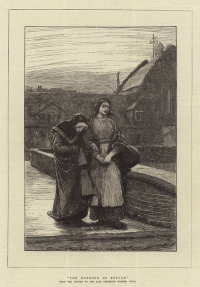 Il Porto del Rifugio da Frederick Walker