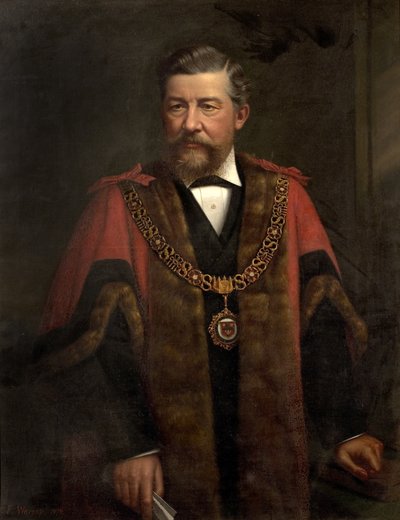 Alderman W.G. Ward, 1878 da Frederick Warsop