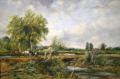 Paesaggio pastorale da Frederick Waters Watts