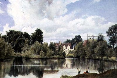 Paesaggio fluviale, Suffolk da Frederick Waters Watts